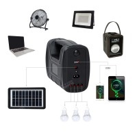 GT-PS07 Güneş Enerjili (Solar) Aydınlatma Sistemi Seti